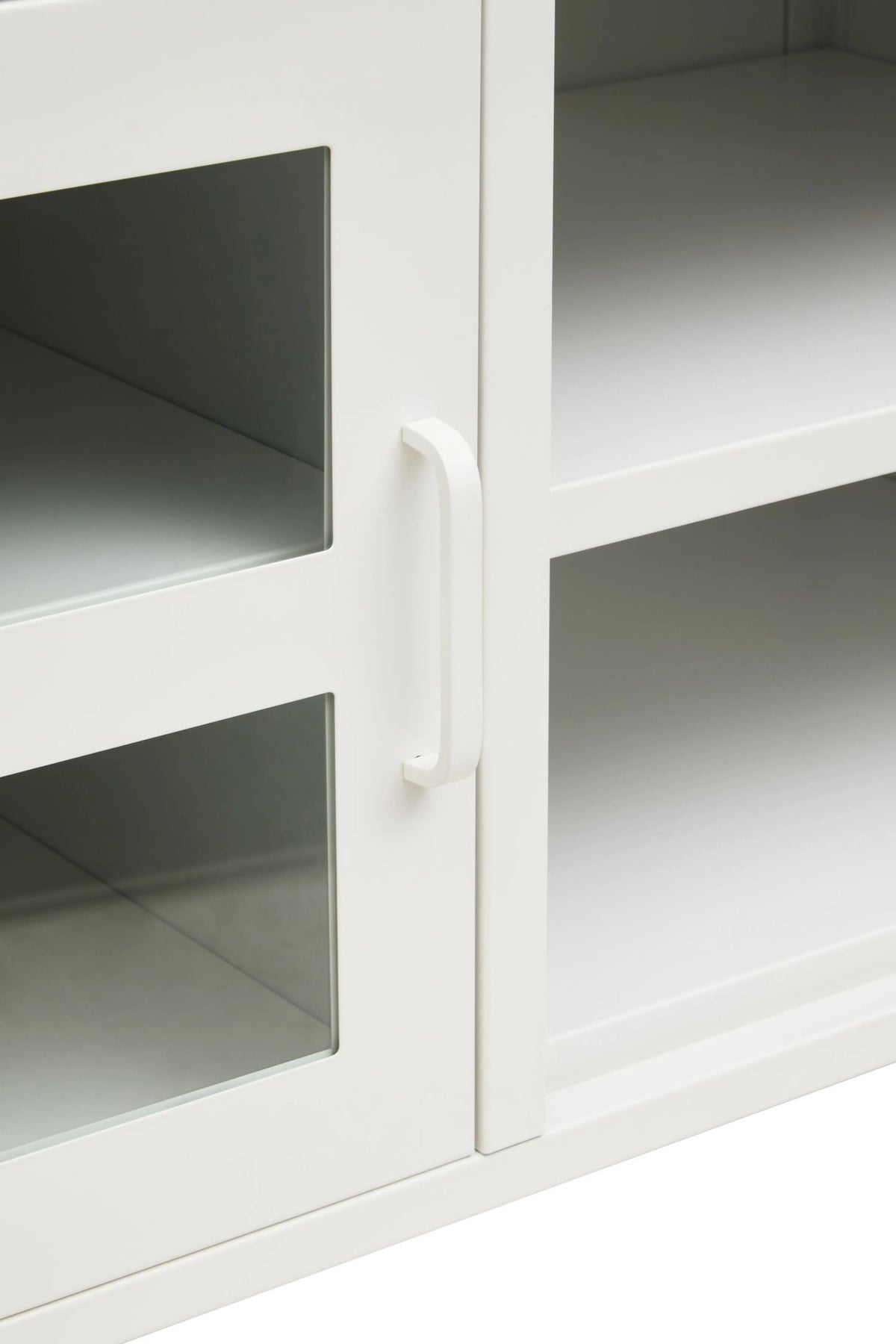 Cambridge Two Door Metal Media Unit