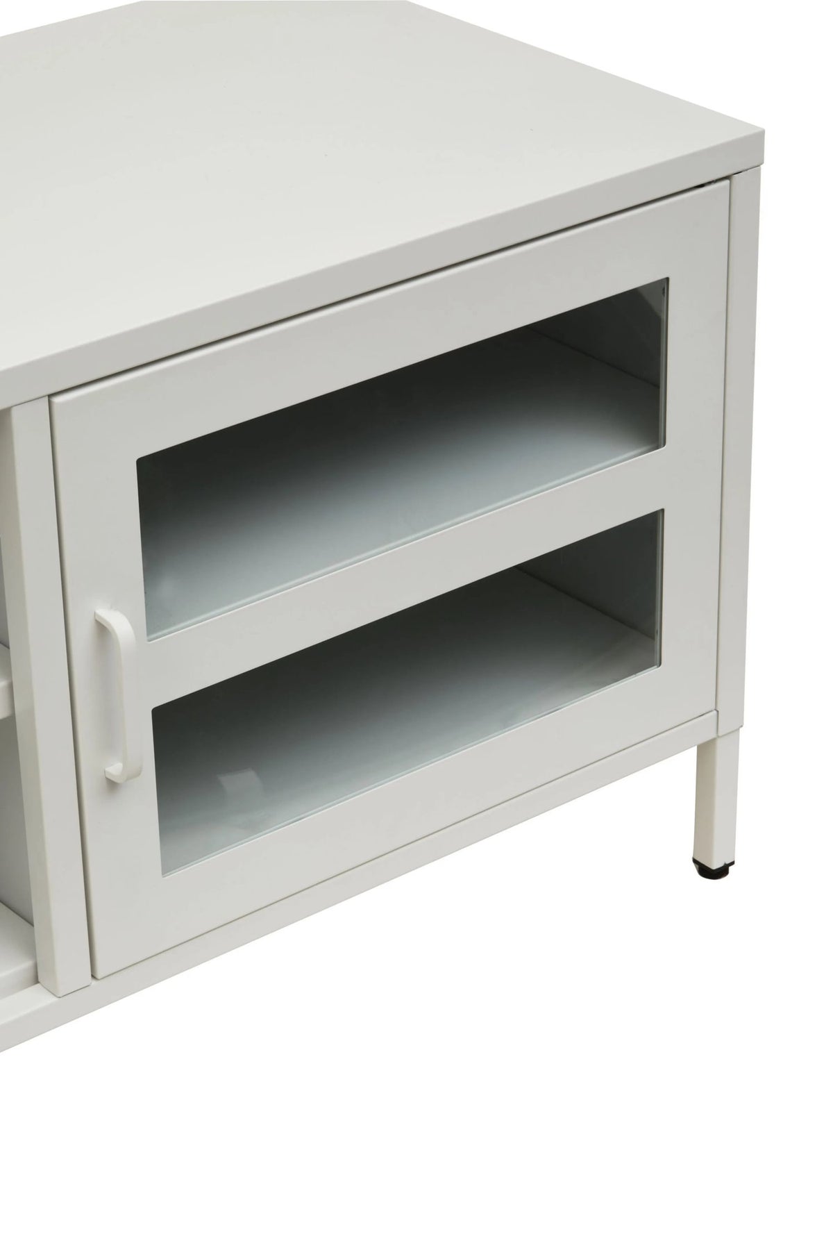 Cambridge Two Door Metal Media Unit