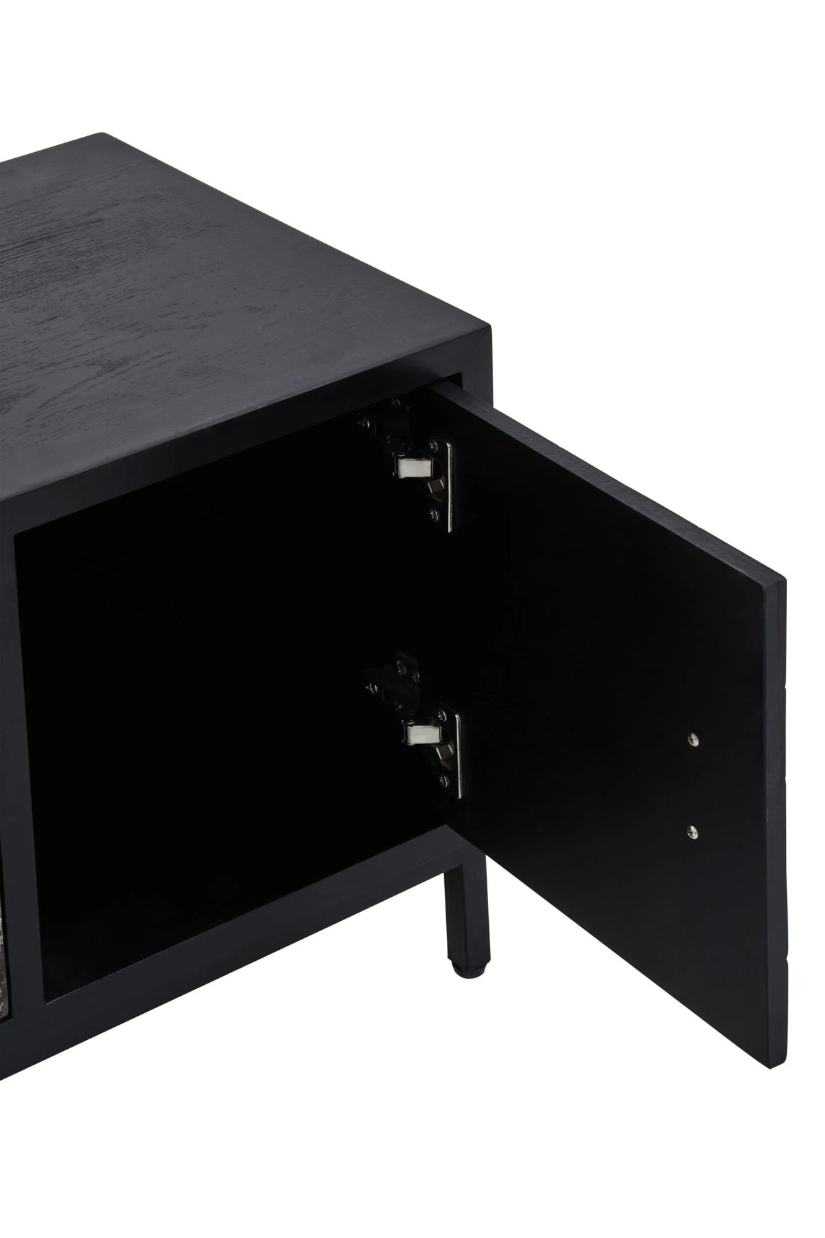 Canterbury Rustic Chevron Media Unit #colour_black