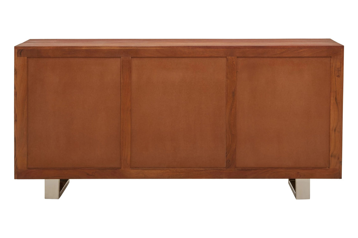 Oxford Acacia Wood 2 Doors and 3 Drawers Sideboard