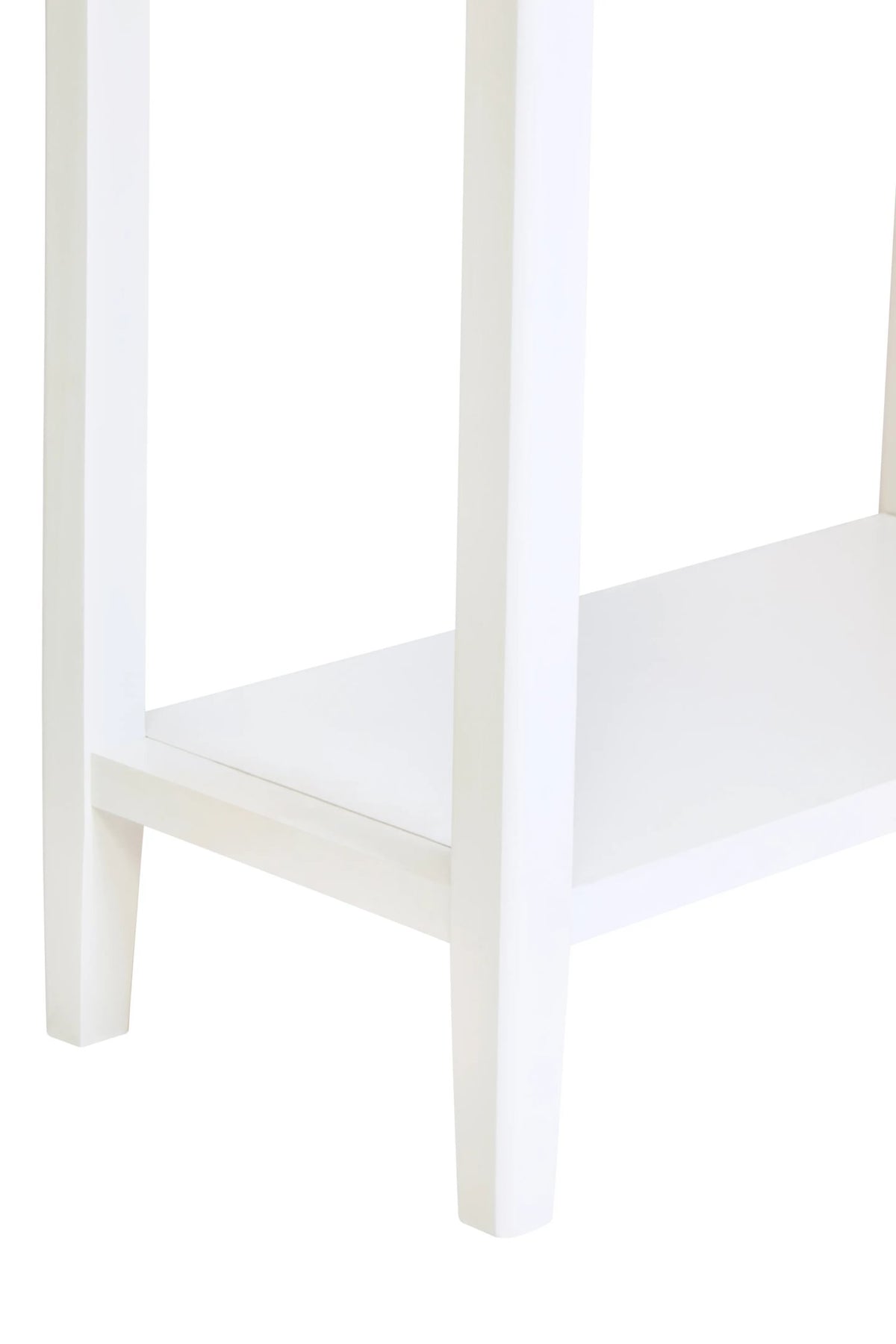 Savoy Two Drawer Wooden Console Table #colour_white