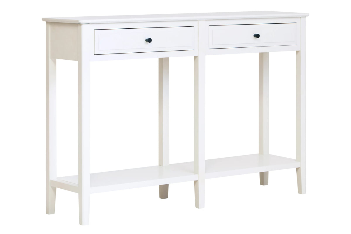 Savoy Two Drawer Wooden Console Table