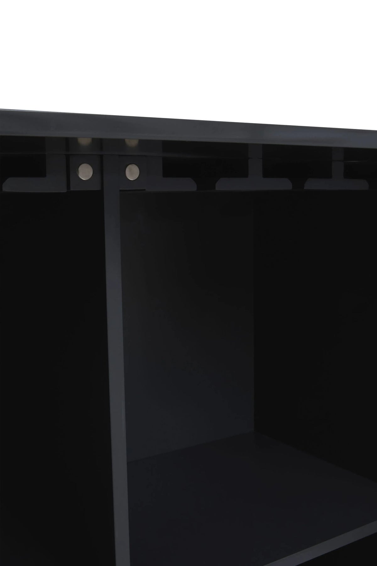 Sandringham Grey Gloss Finish Cabinet