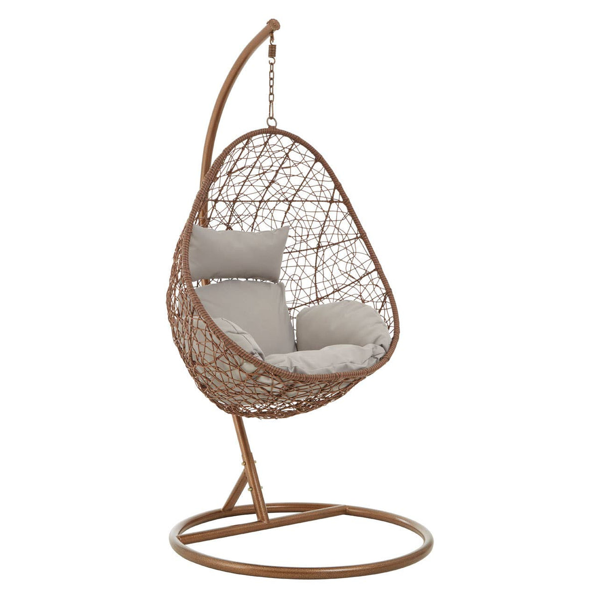 Bristol Brown Rattan Hanging Chair