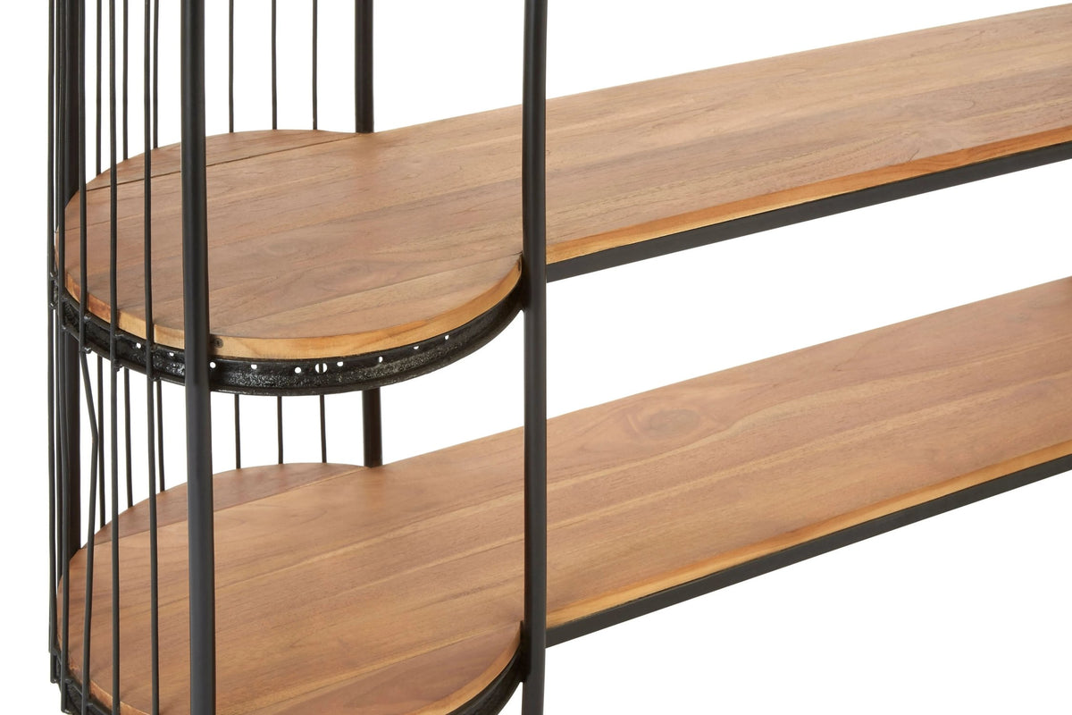 Lyndhurst Double Birdcage Wide Shelf Unit