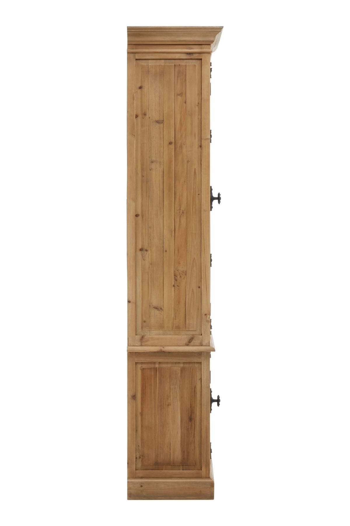 Ivybridge Pine Wood Four Door Tall Cabinet