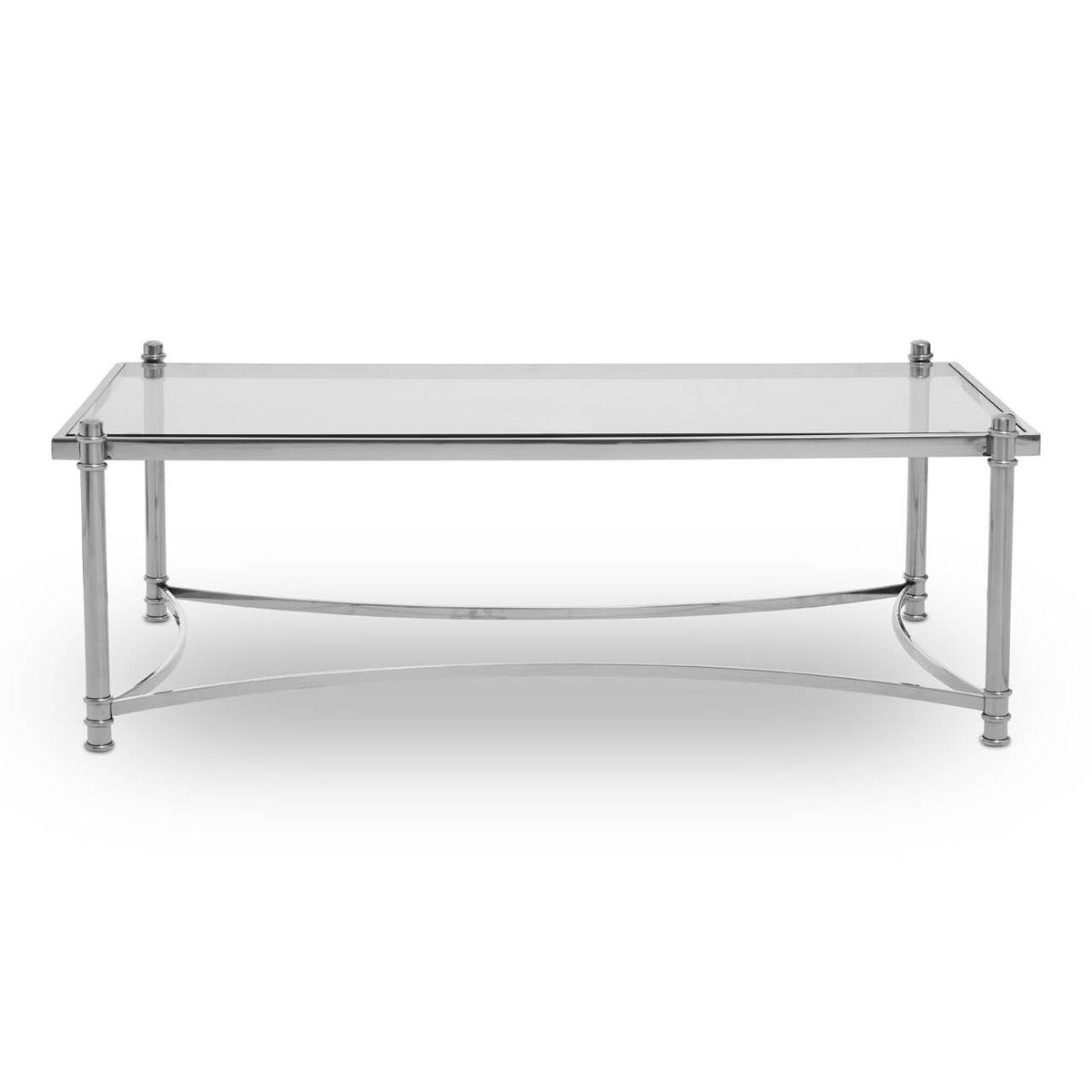 Monaco Rectangular Coffee Table with Glass