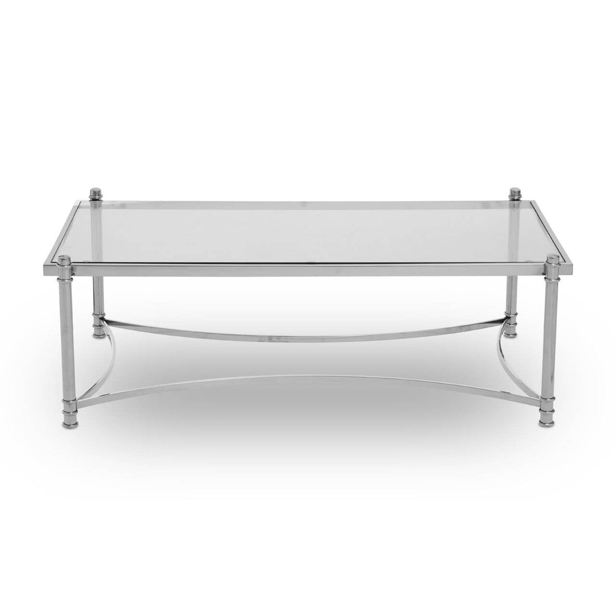 Monaco Rectangular Coffee Table with Glass