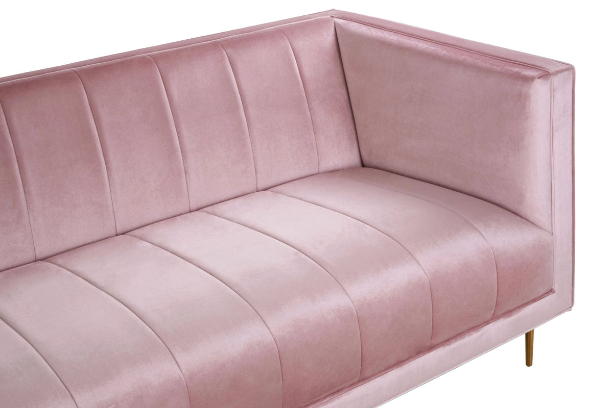 Monaco Velvet 3 Seater Sofa