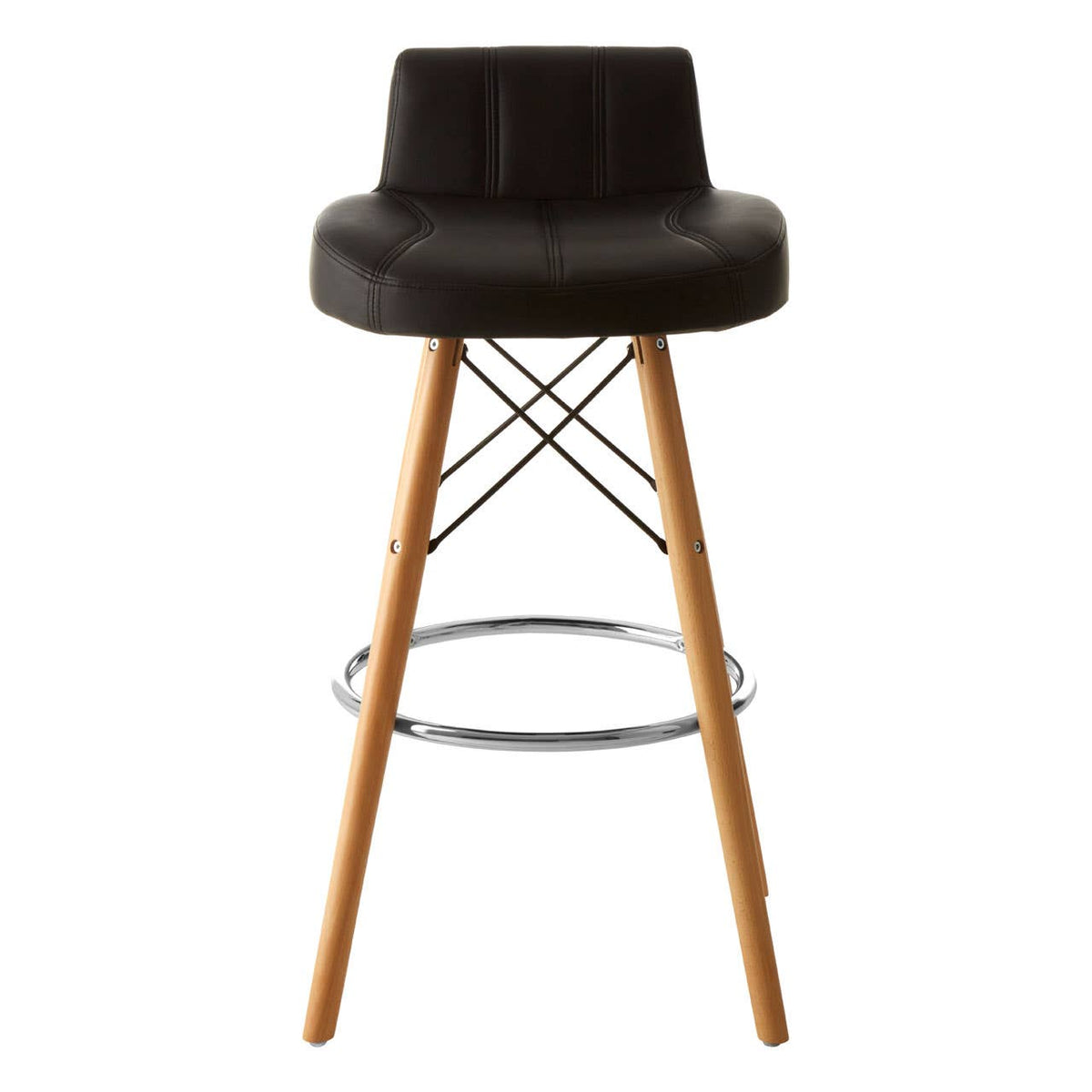Richmond Leather Effect Bar Stool