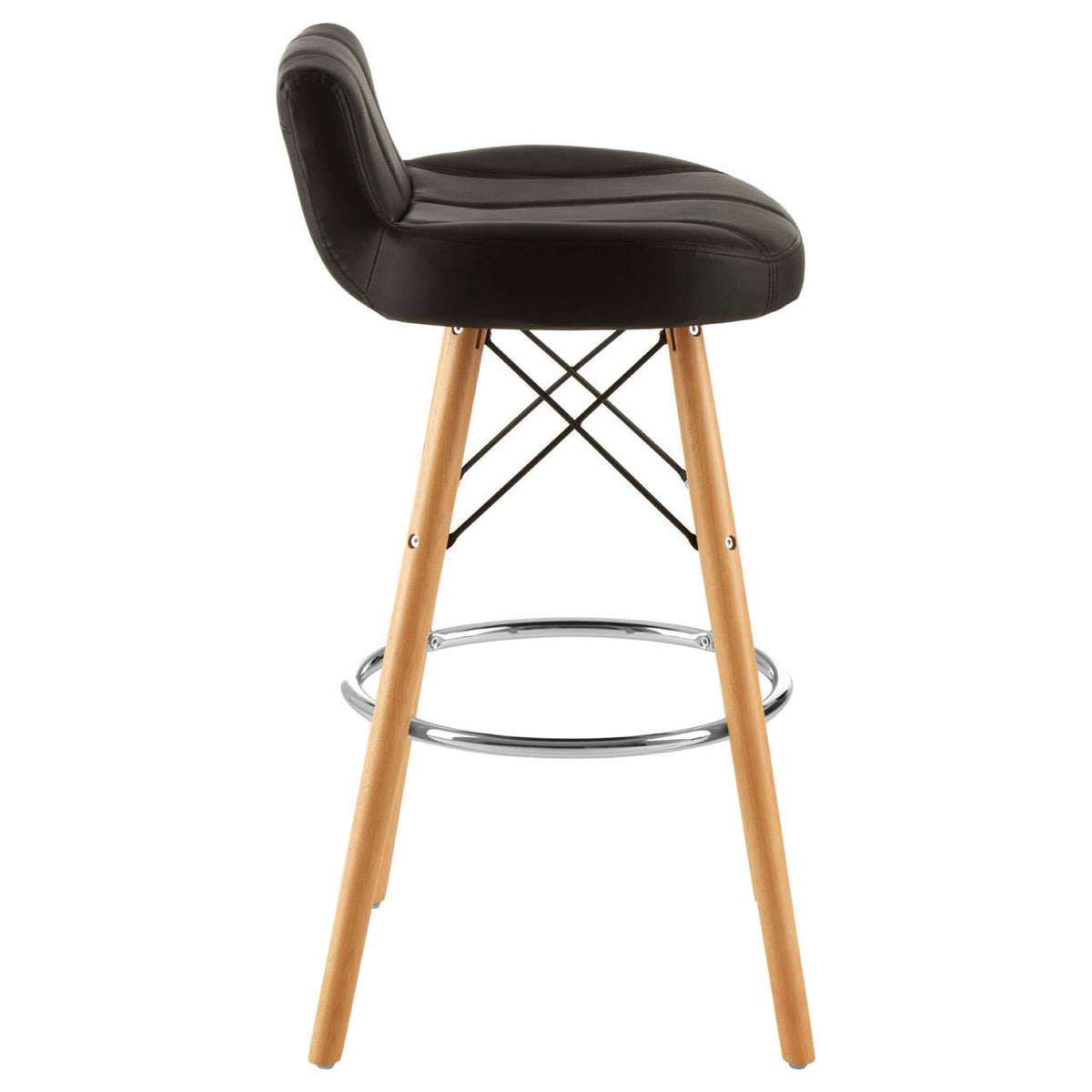 Richmond Leather Effect Bar Stool