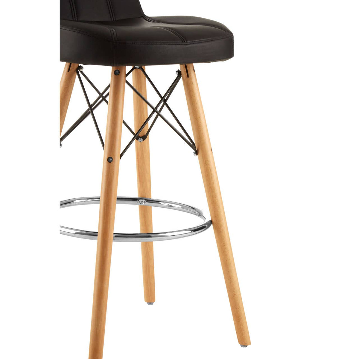 Richmond Leather Effect Bar Stool