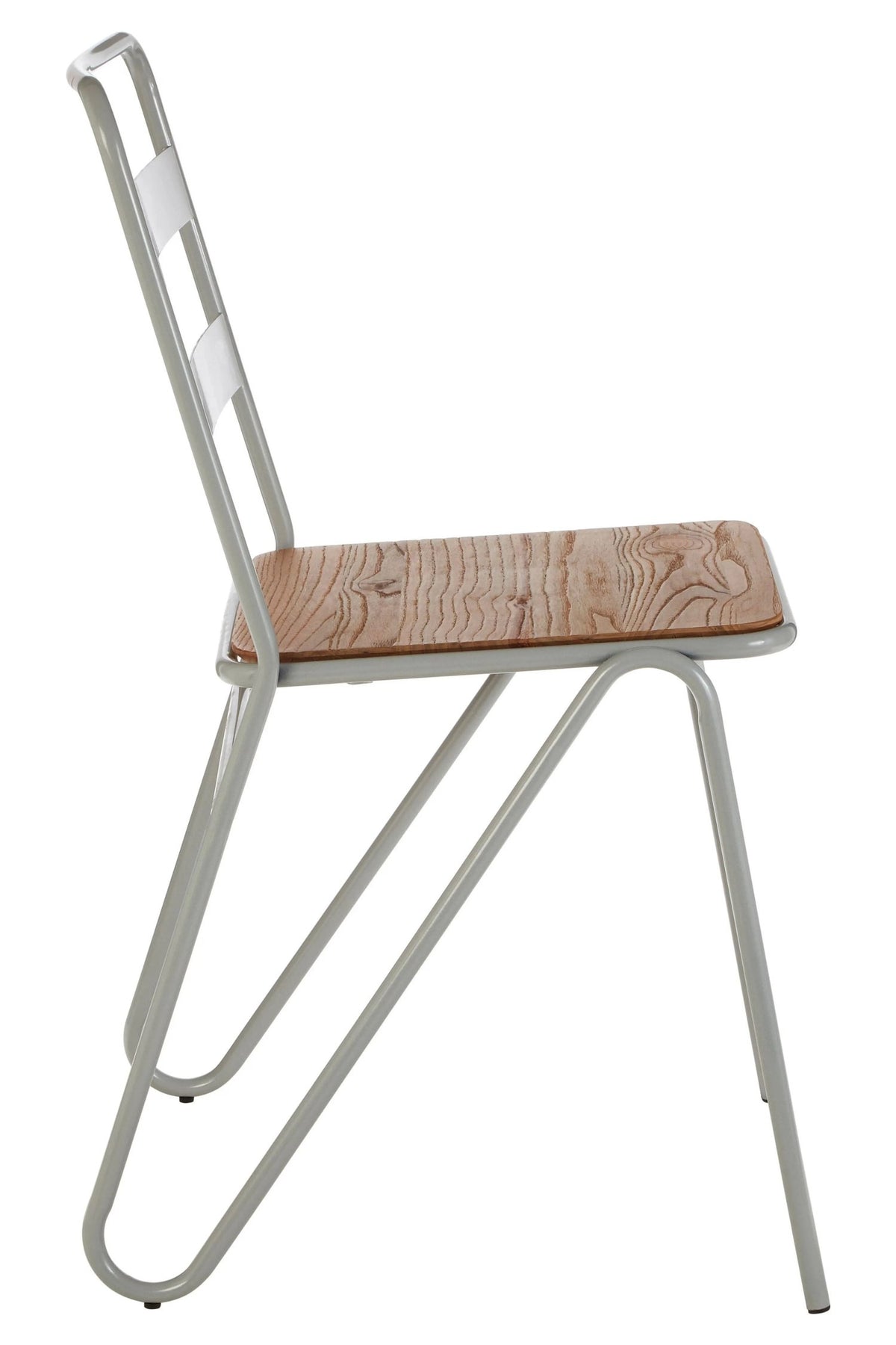 Madison Metal and Elm Wood Chair