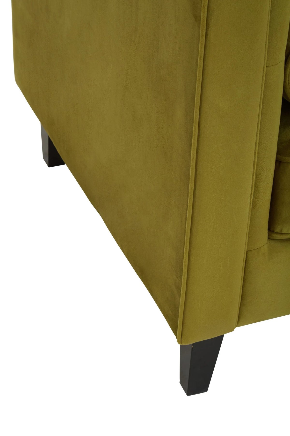 Hereford 3 Seat Velvet Sofa #colour_olive