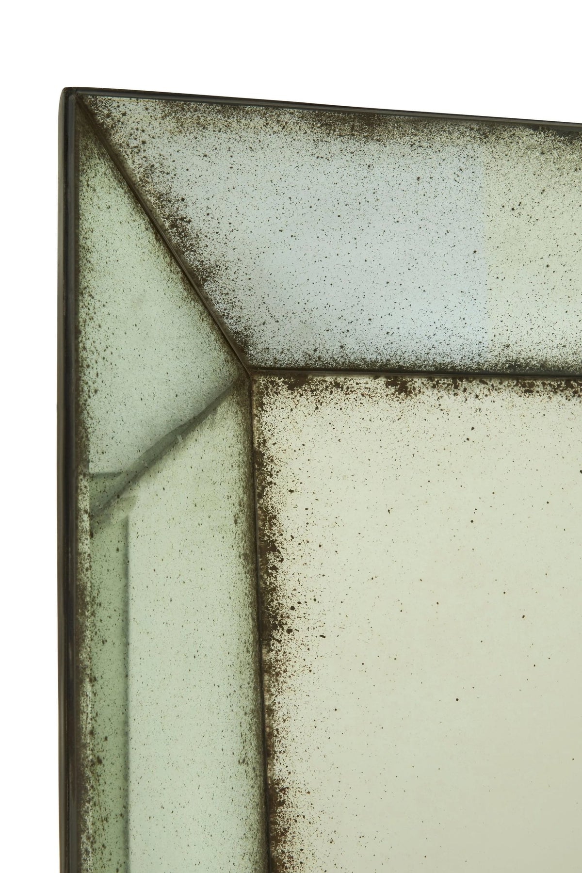 Bowness Antique Effect Bevelled Edges Full Length Wall Mirror