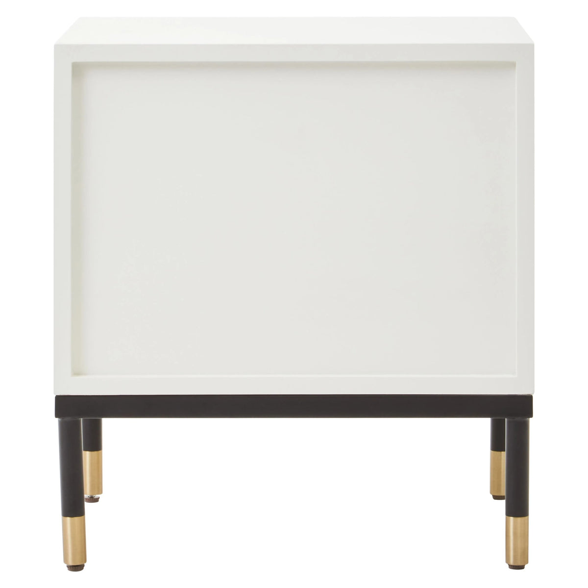 Stowe Off White 2 Drawer Side Table