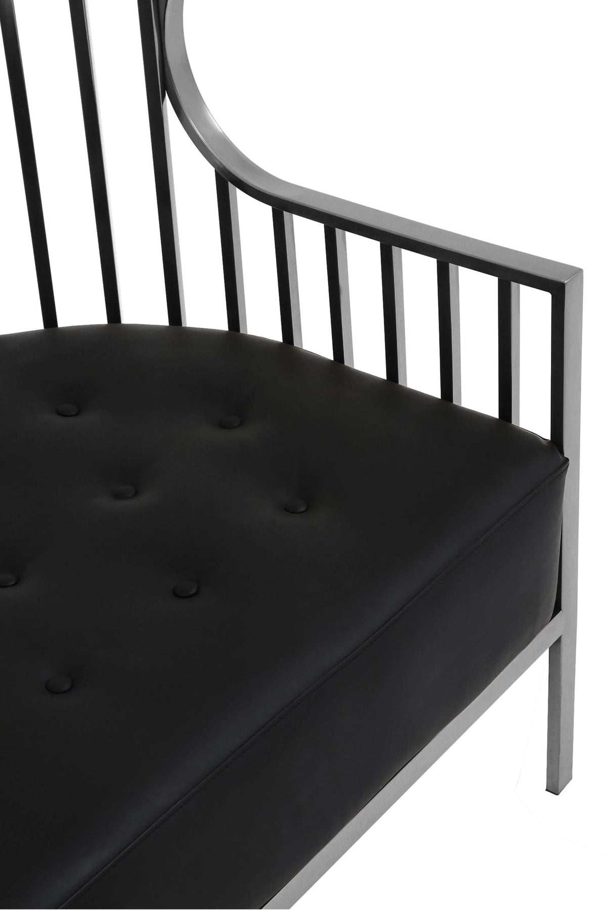 Notting Silver Dome Cage Two Seat Sofa