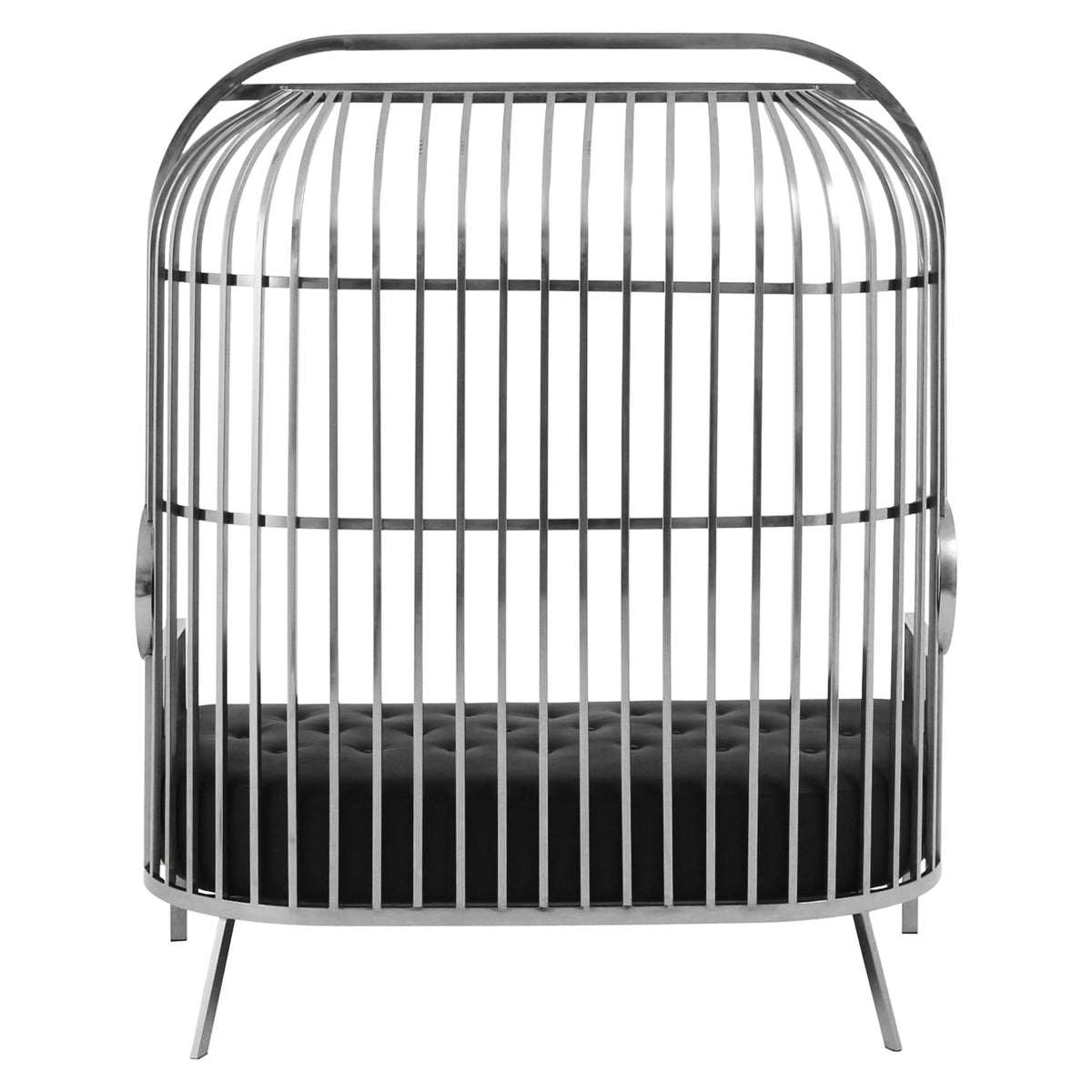 Notting Silver Dome Cage Two Seat Sofa