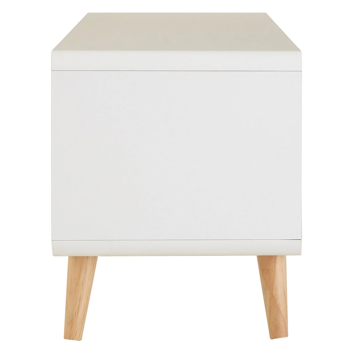 Madison Grey and White Finish Media Unit