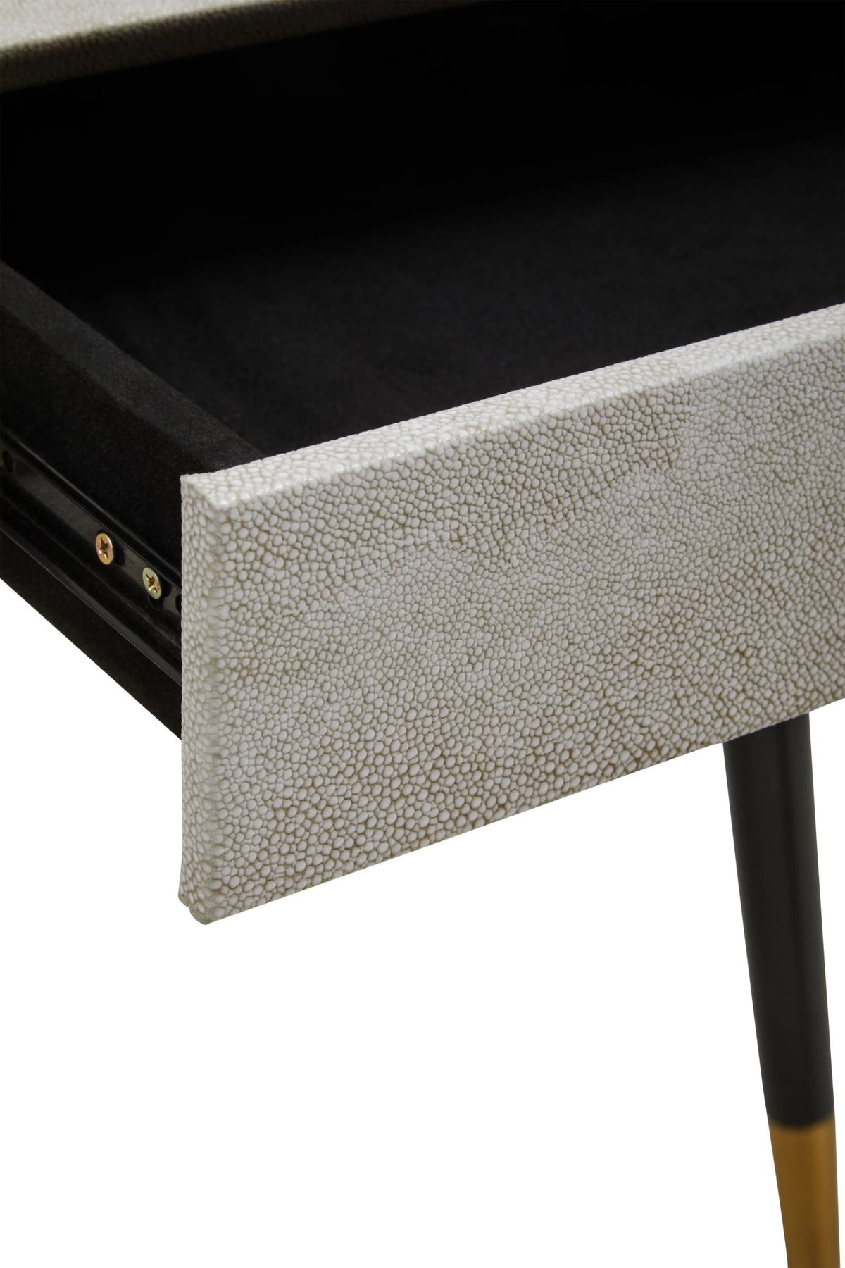 Portofino Shagreen Effect Two Drawer Console Table
