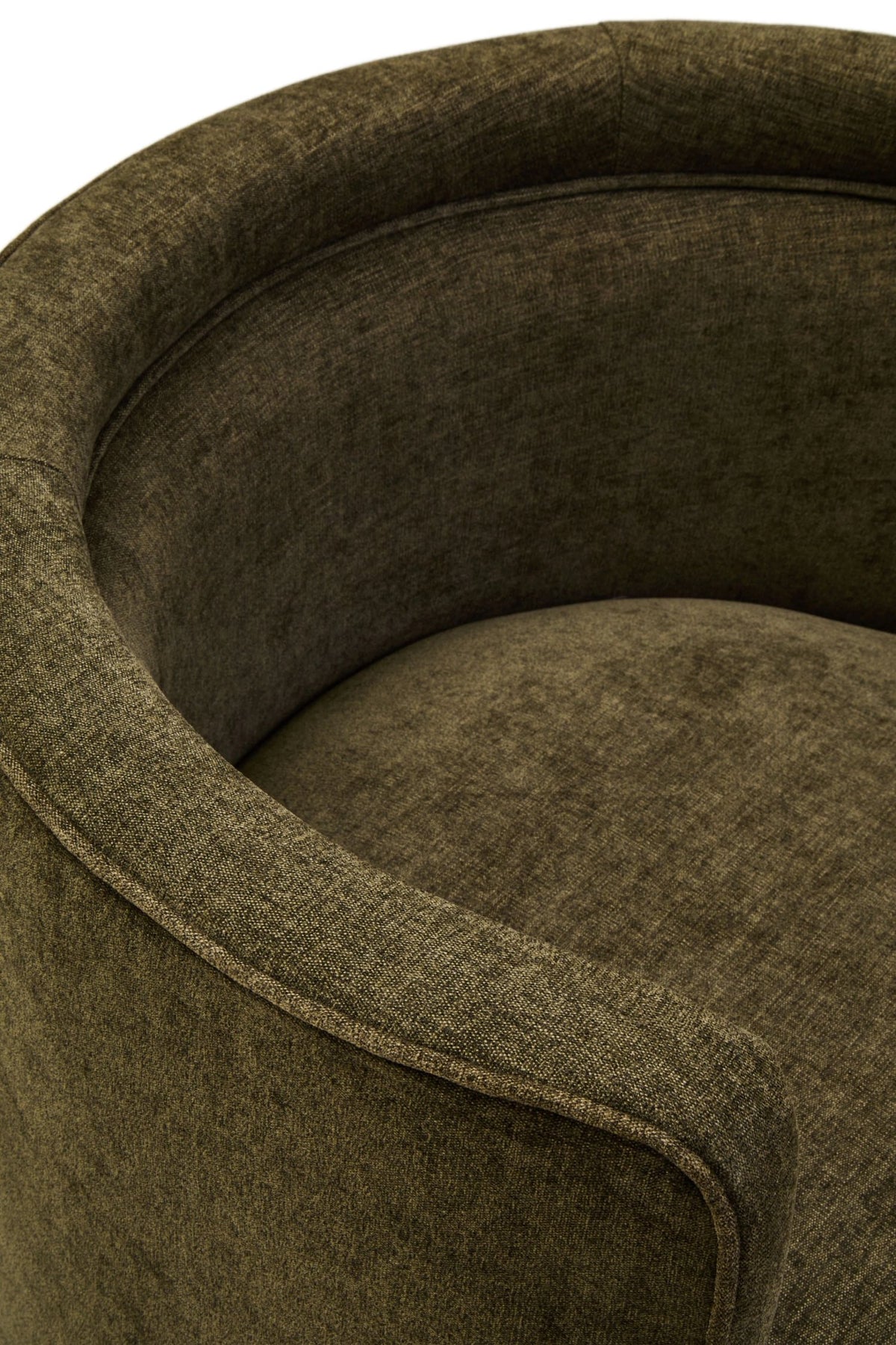 Brighton Chenille Curved Chair