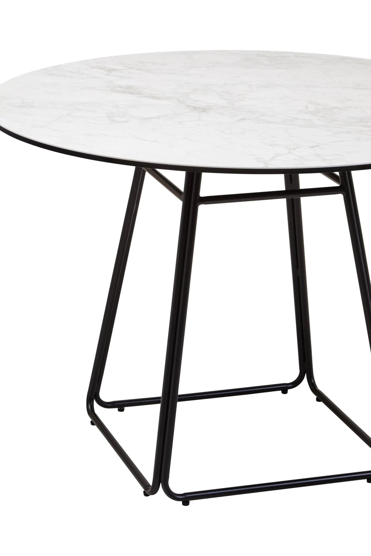 Aurora Ceramic Marble Effect Round Dining Table