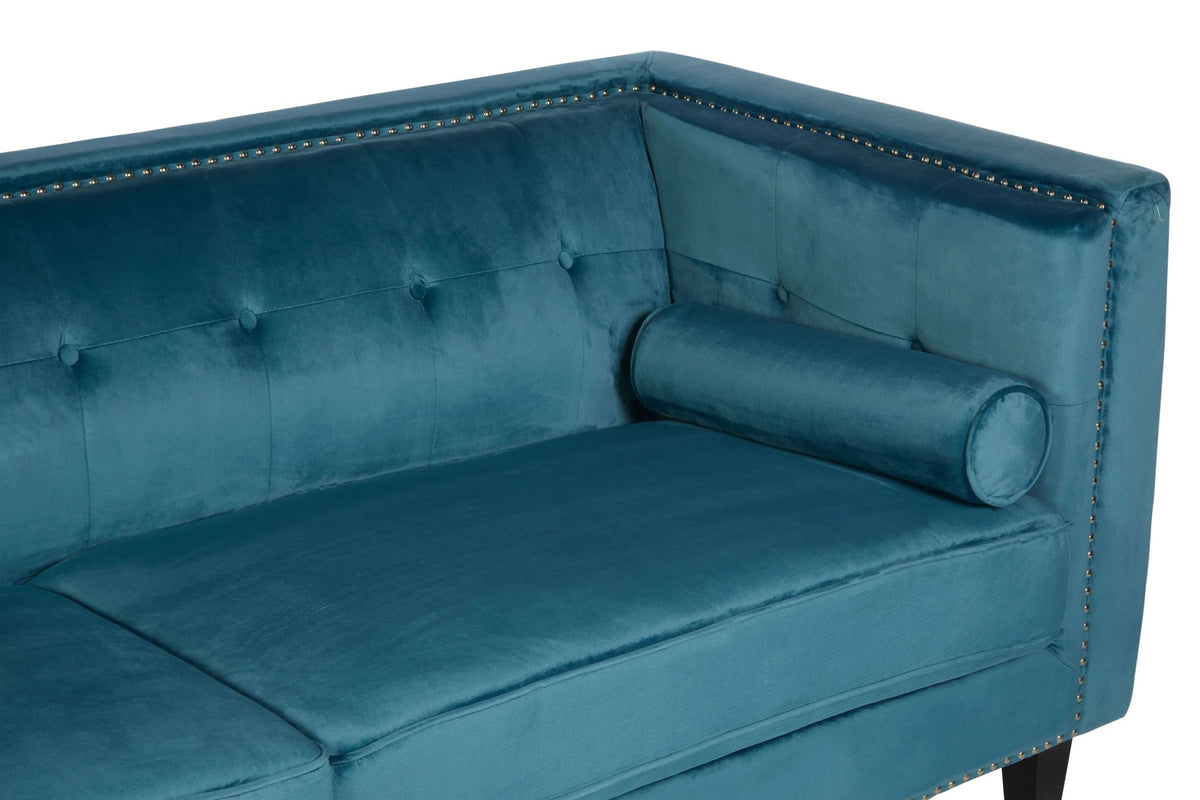 Soho 3 Seat Velvet Sofa