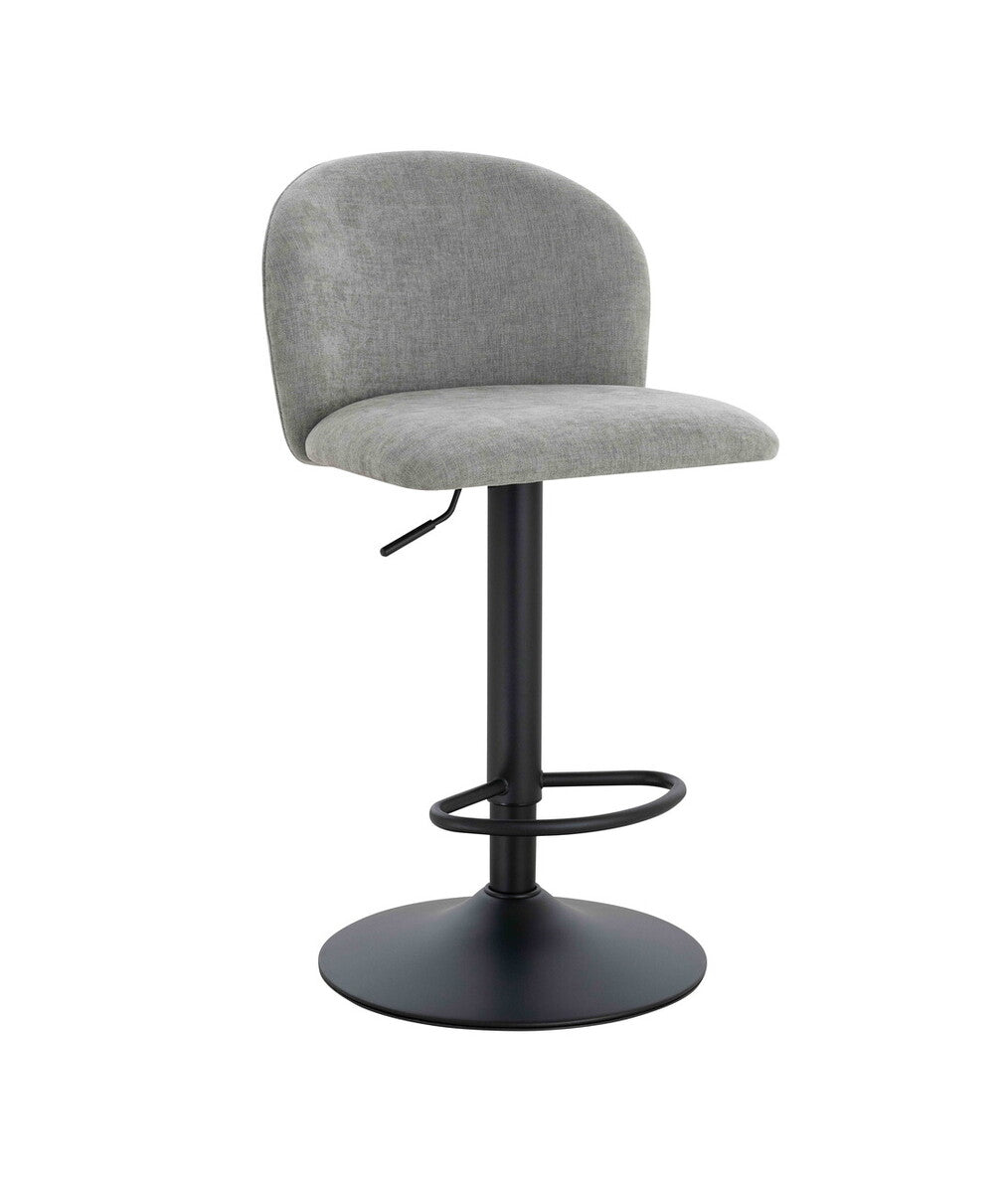 Chichester Set of 2 Textured Fabric Curved Bar Chairs