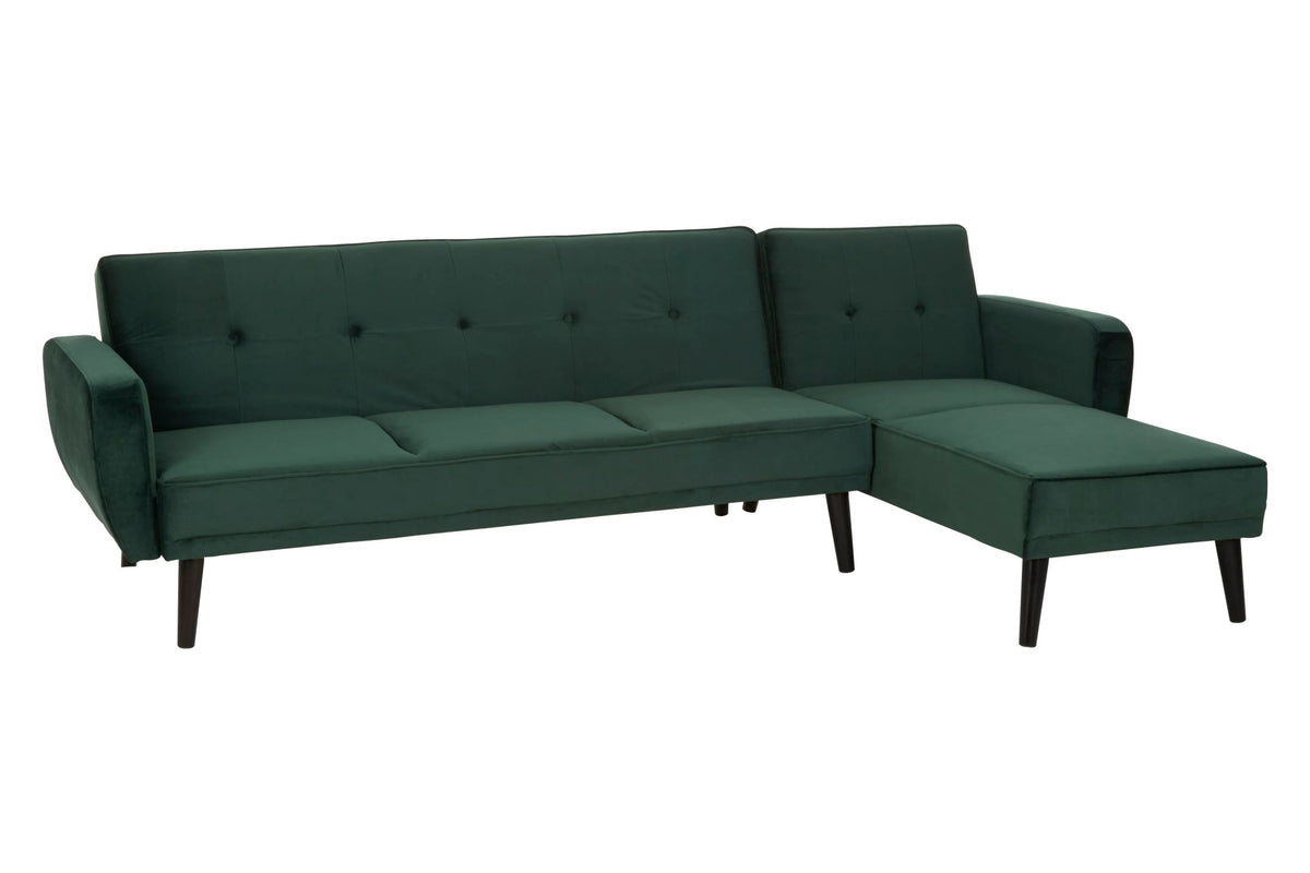 Hambleden 3 Seat Green Sofa Bed