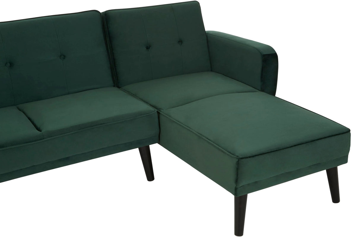 Hambleden 3 Seat Green Sofa Bed