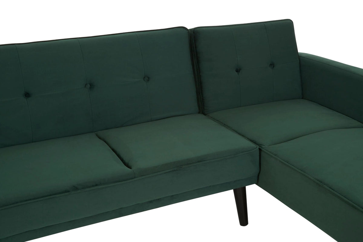 Hambleden 3 Seat Green Sofa Bed