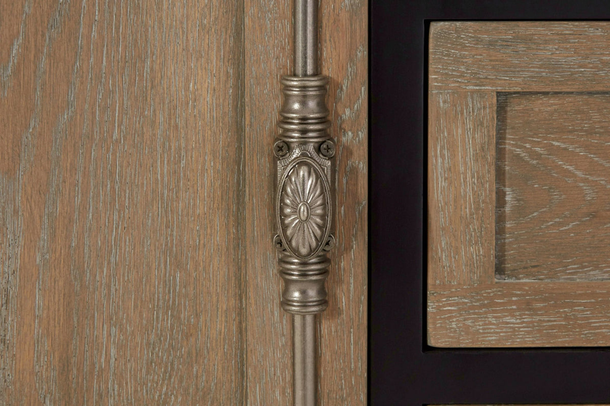 Vienna Grey Wash and Antique Black Sideboard