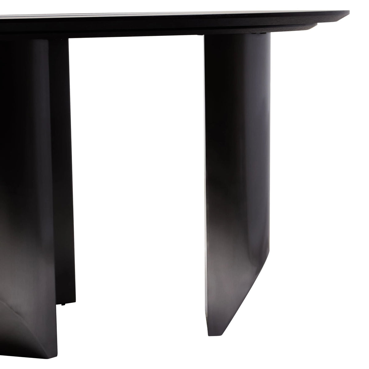Aurora Wood Veneer Round Dining Table with Ceramic Lazy Susan