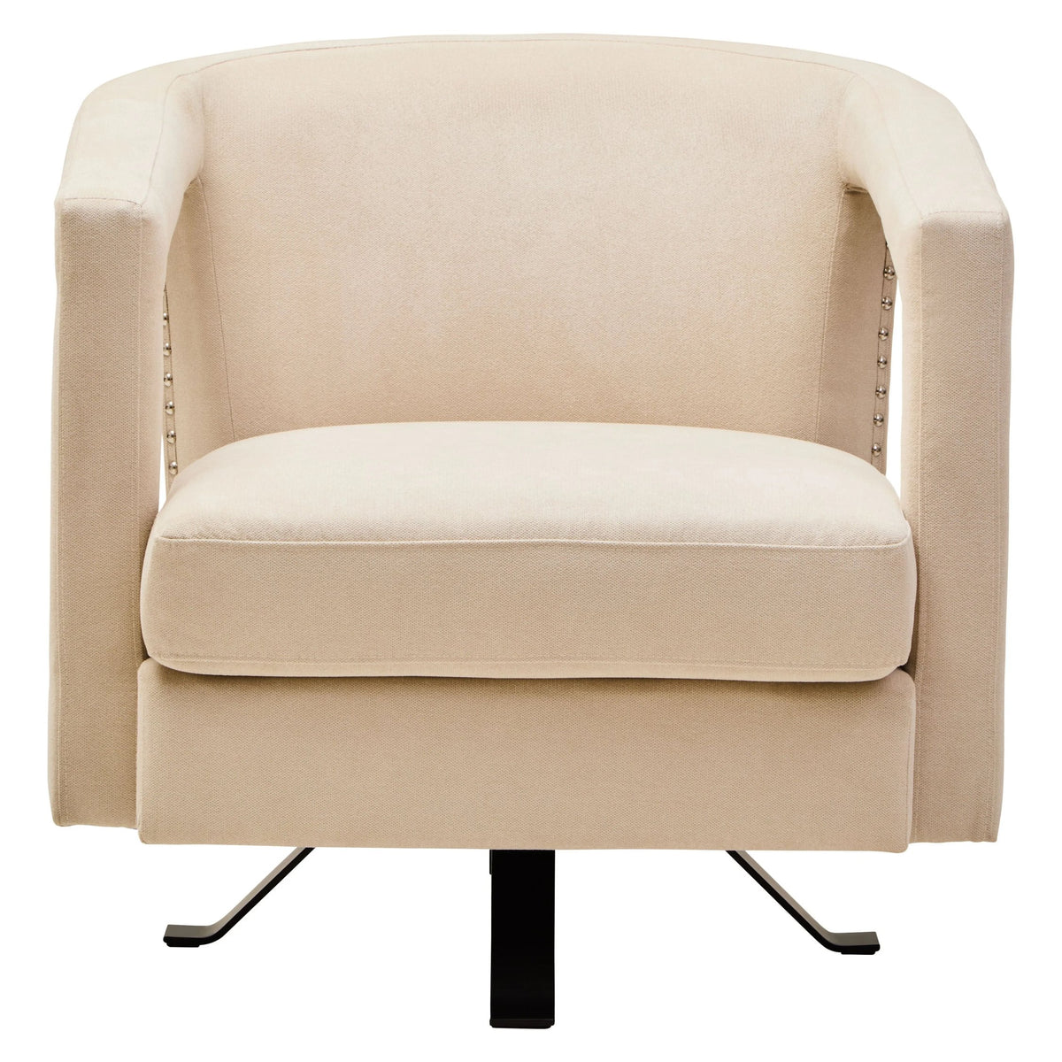 Ascot Velvet Swivel Chair