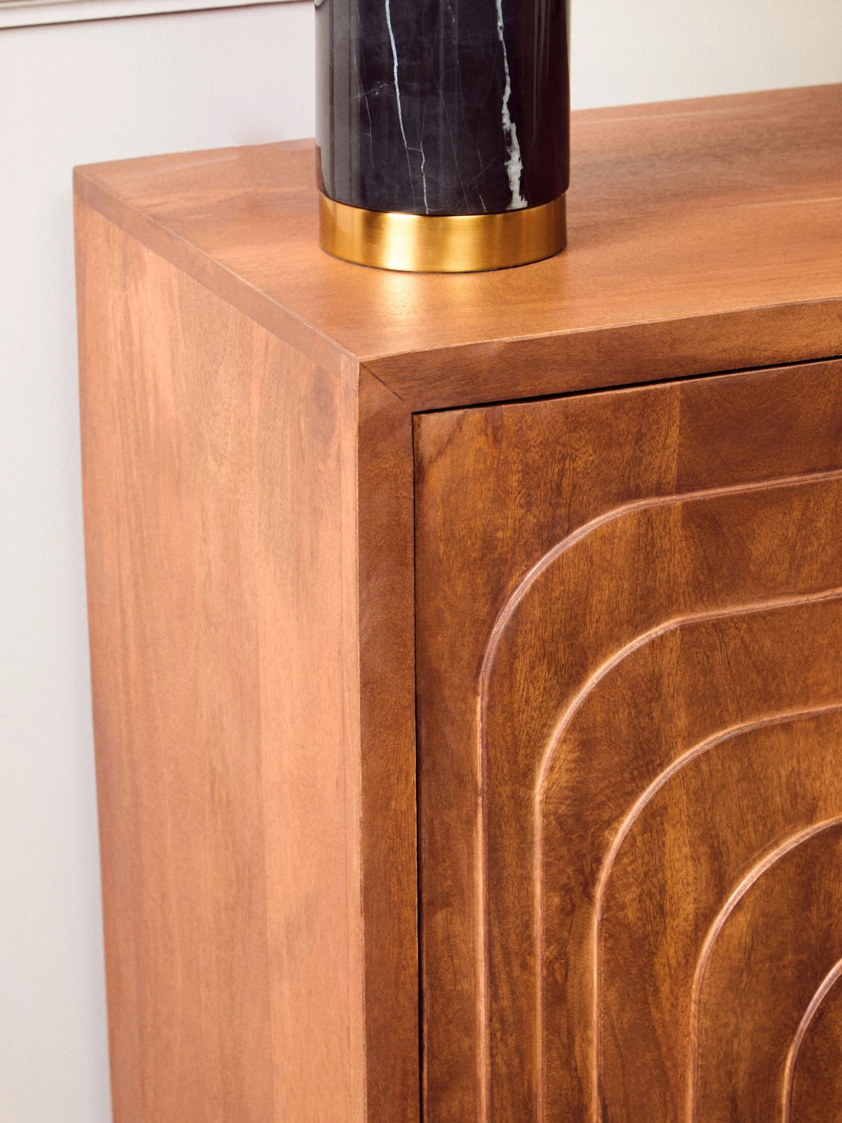 Brooklyn Mango Wood Two Door Cabinet