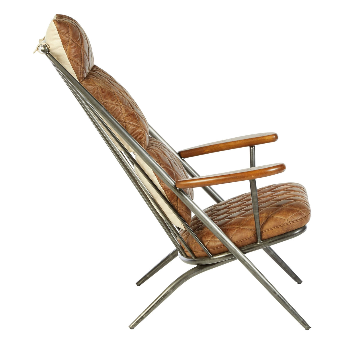 Harrogate Leather High Back Chair