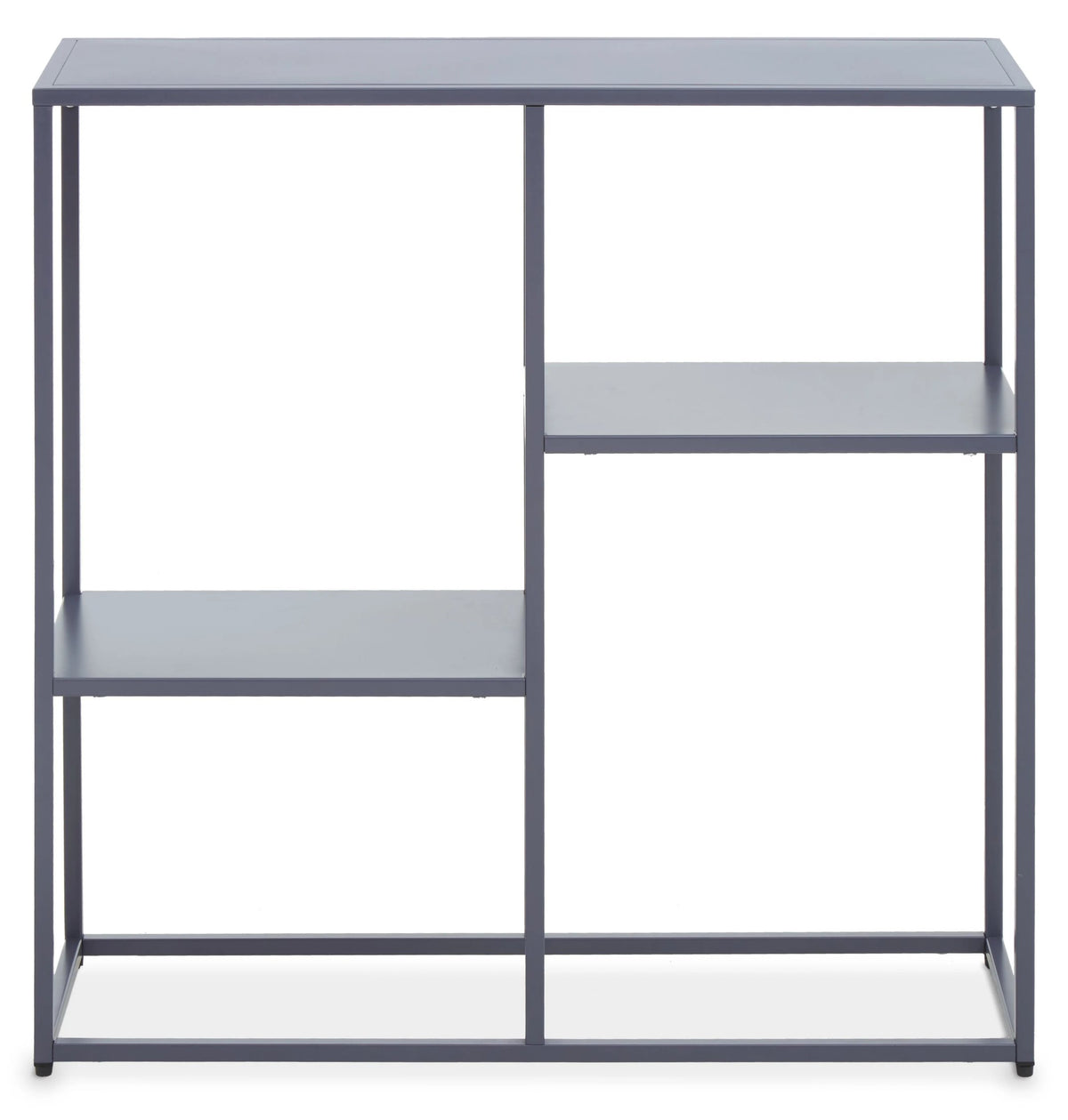 Oxford Grey Metal Three Tier Shelf Unit