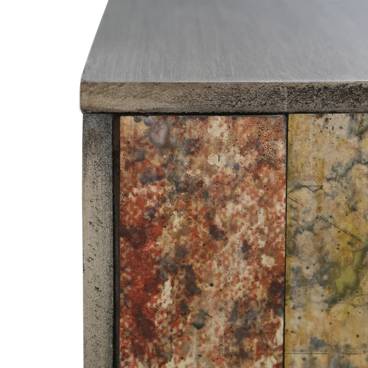 Leith Antique Effect Console Table