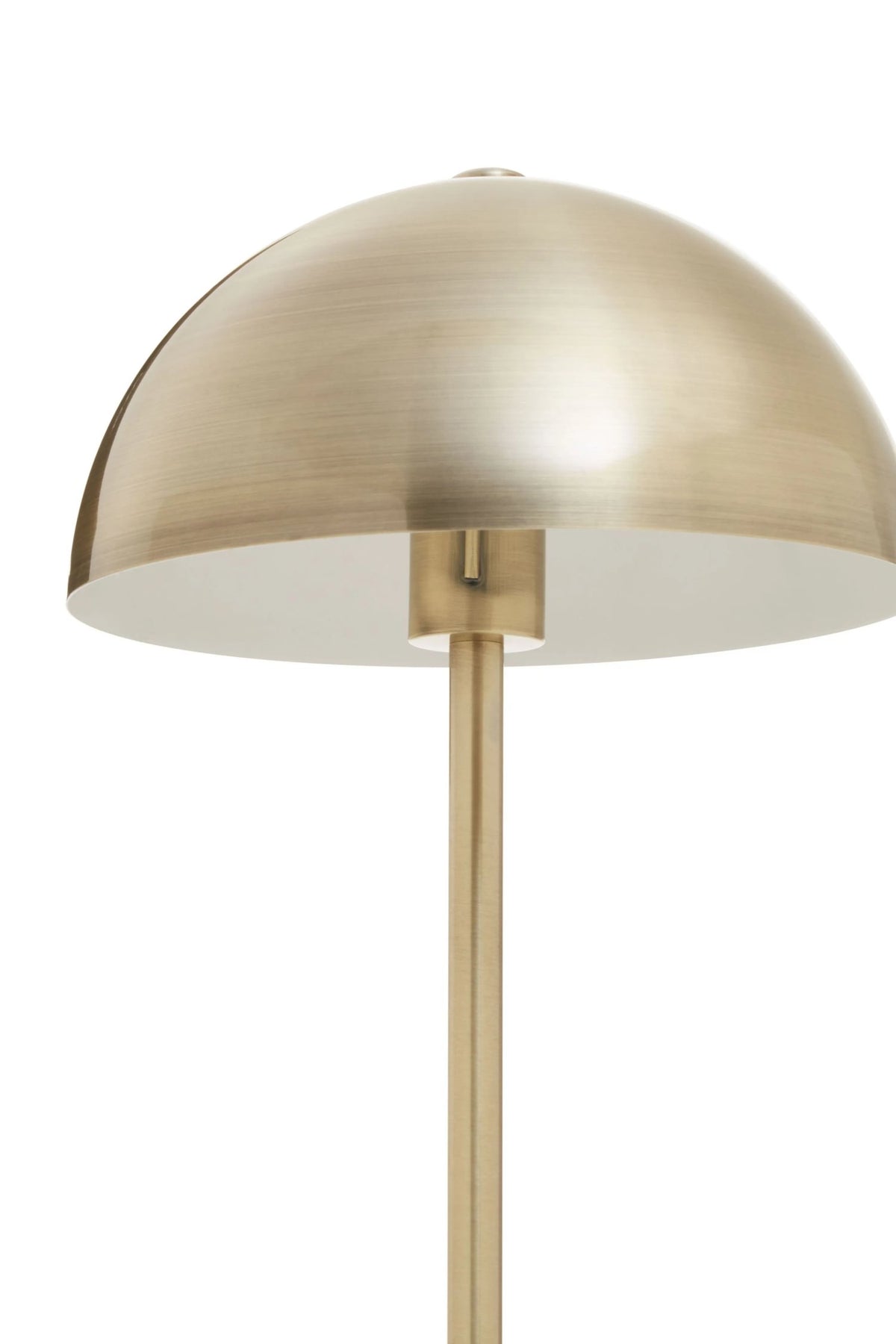 Notting Brushed Brass Table Lamp with Marble Base