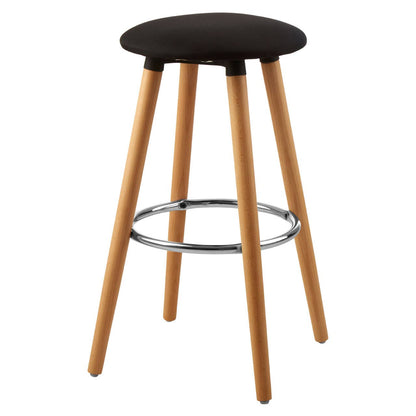 Richmond Black Round Bar Stool
