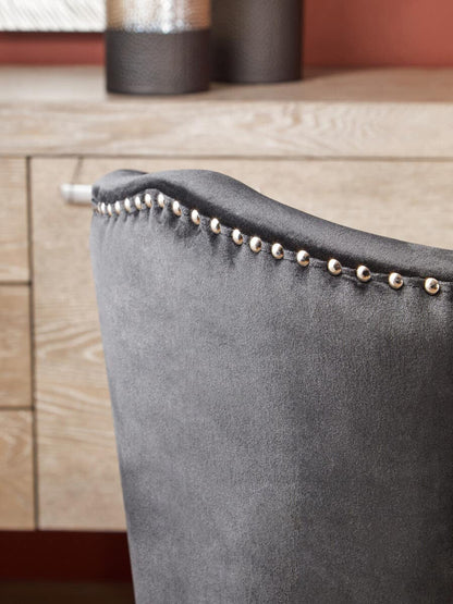 Vienna Velvet Upholstered Dining Chair 