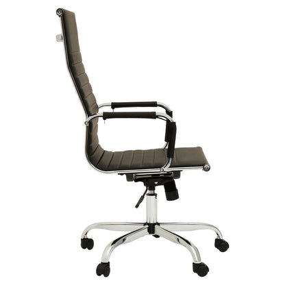 Florence Black High Back Home Office Chair