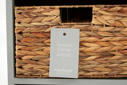 Chelsea One Drawer Two Baskets Cabinet