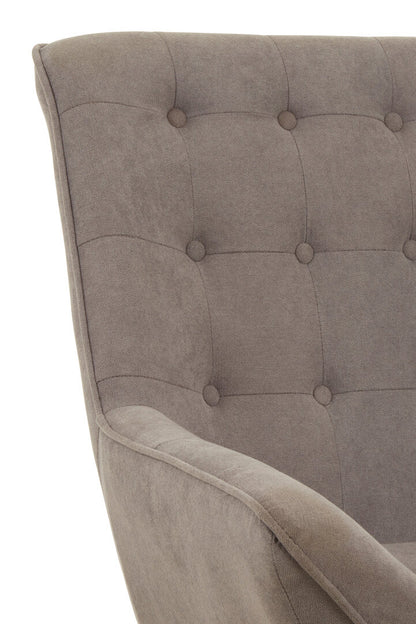 Richmond Grey Curved Chair