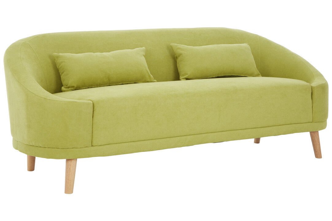Bristol Green Linen Sofa
