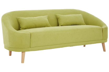 Bristol Green Linen Sofa