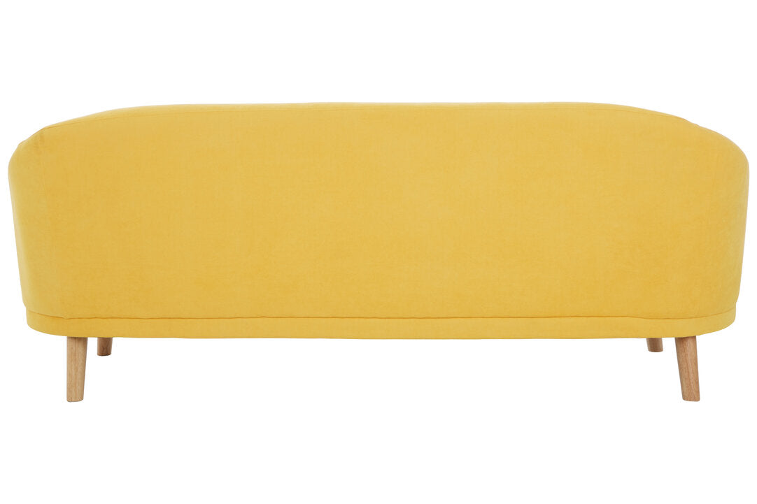 Bristol Yellow Linen Sofa