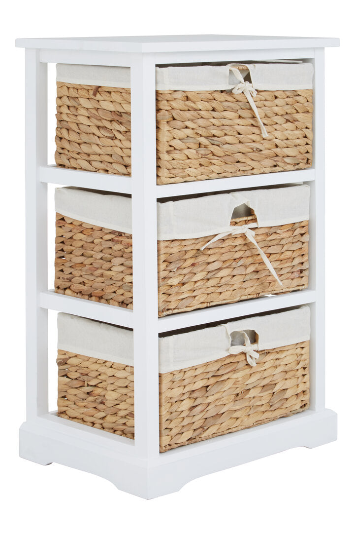 Siena 3 Seagrass Drawer Chest