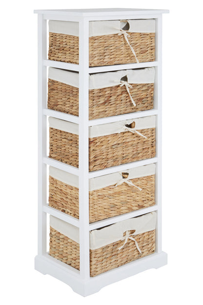 Siena 5 Seagrass Drawer Chest