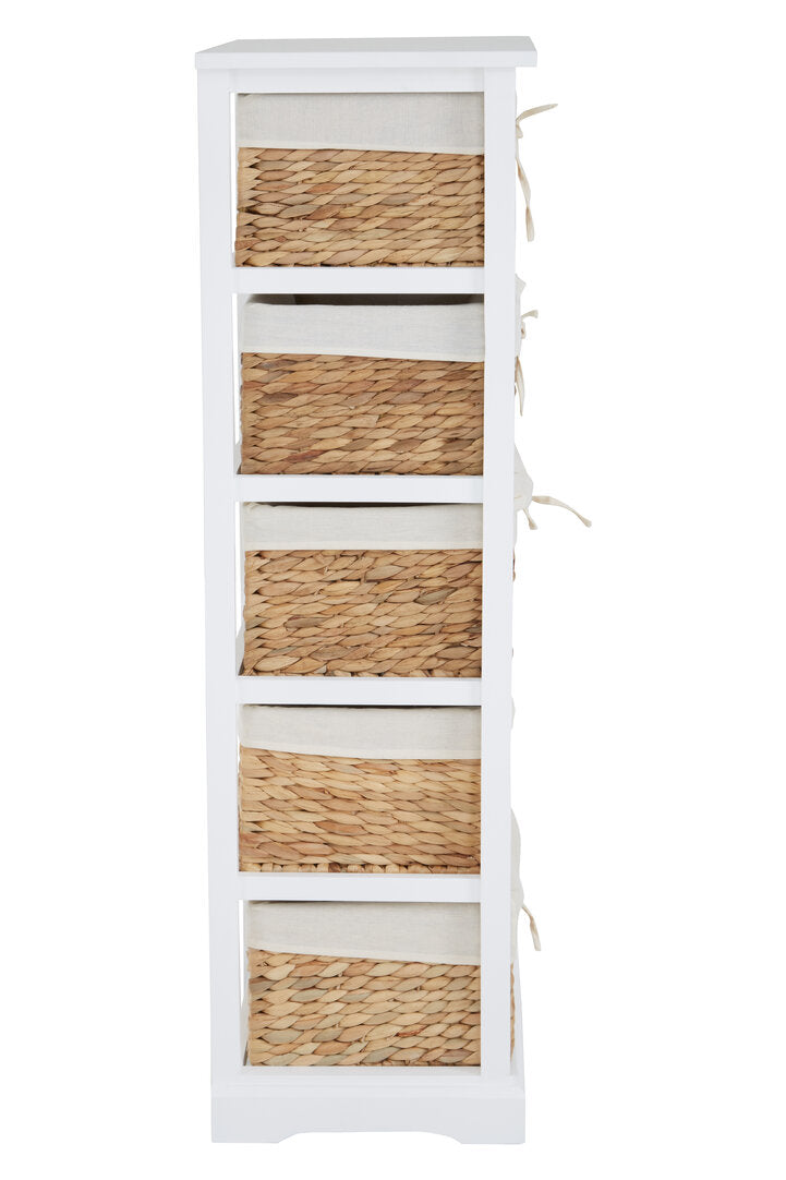 Siena 5 Seagrass Drawer Chest